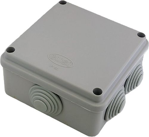Распределительная коробка GUSI ELECTRIC С3В106 6 вводов 100х100х50 мм, фотография