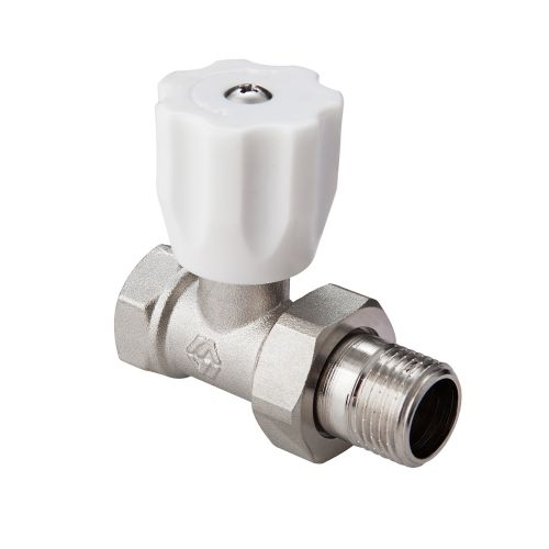Кран для радиатора прямой 1/2", изображение