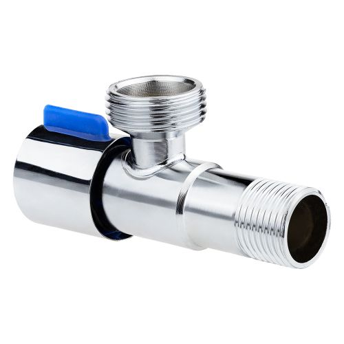 Кран угловой для бытовой техники с отражателем 1/2" х 3/4" н/н (с кран-буксой), стальной, вид