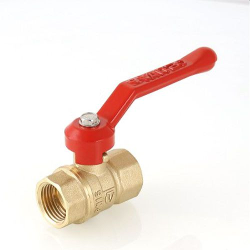 Кран шаровой латунь никелированный VALTEC СТАНДАРТ VT.120.G.05 3/4", фотография