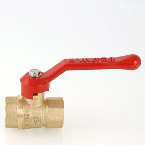 Кран шаровой латунь никелированный VALTEC СТАНДАРТ VT.120.G.05 3/4", фотография