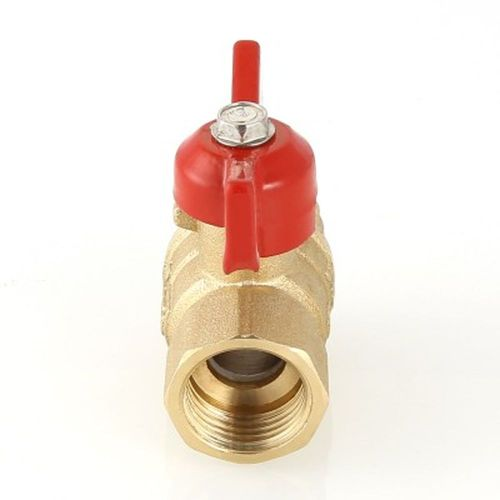 Кран шаровой латунь никелированный VALTEC СТАНДАРТ VT.122.G.05 3/4", детальное фото