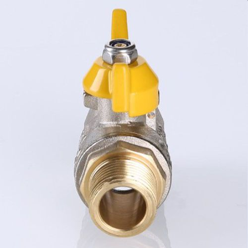 Кран шаровой латунь никелированный VALTEC VALGAS VT.278 1/2", детальное фото