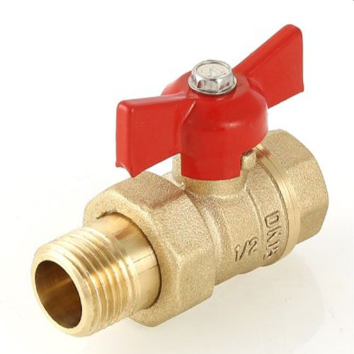 Кран шаровой латунь никелированный VALTEC СТАНДАРТ VT.127.G.05 3/4", вид