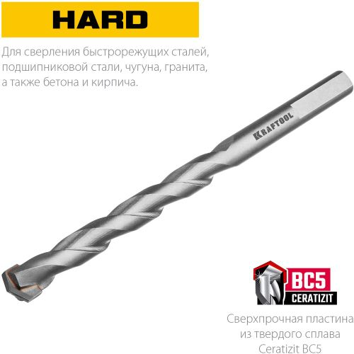 Сверло универсальная KRAFTOOL 12x400/85 мм, детальное фото
