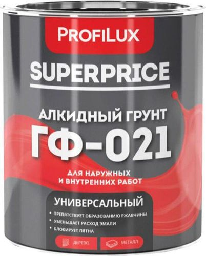 Грунт ГФ-021 Profilux серый 1,9 кг, крупный план