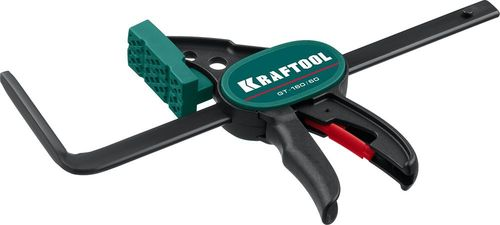 Струбцина для шин KRAFTOOL быстрозажимная 160 мм, крупный план
