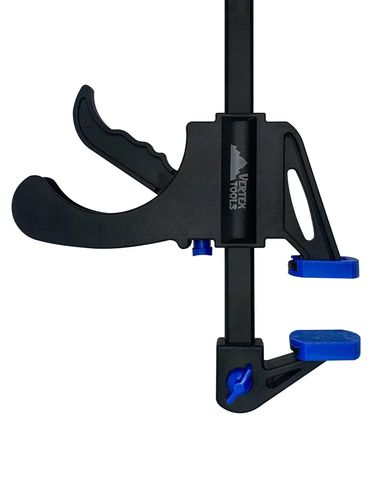 Универсальная струбцина VERTEXTOOLS F-образная, 150 мм 2056-150, крупный план