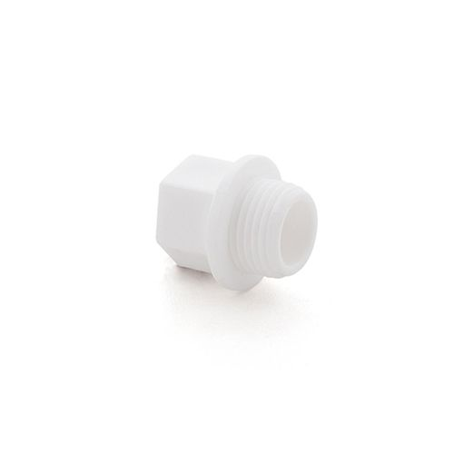 Заглушка резьбовая PPR  3/4", PN25 белый, RTP, картинка