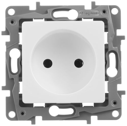 Розетка электрическая Legrand Etika 672220 белый, фото