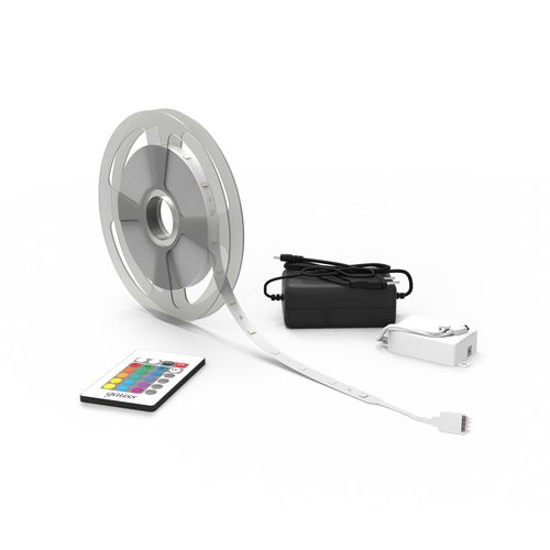 Лента Gauss Basic LED 5050/30RGB+30W 12V 6W/m 390lm/m RGBW 10mm IP20 3m, картинка
