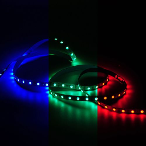 Лента GAUSS Basic LED 5050/60 12v 10w/m 700lm/m rgb 10mm ip20 3m, картинка