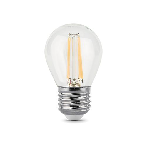 Лампа GAUSS FILAMENT шар 11w 830lm 4100к е27 led, крупный план