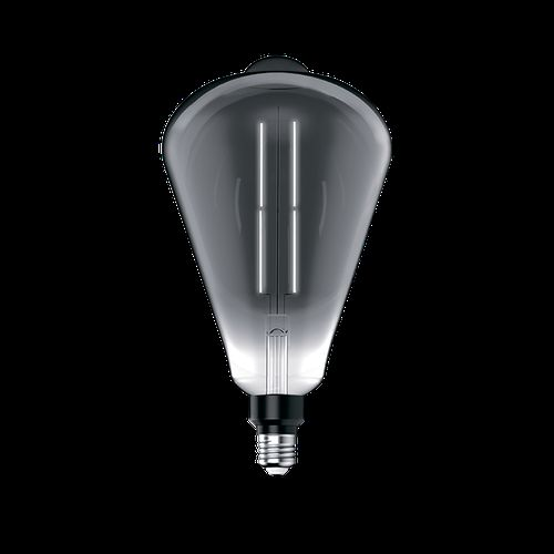 Лампа Gauss Filament ST164 6W 330lm 4000К Е27 gray straight LED 1/6, крупный план