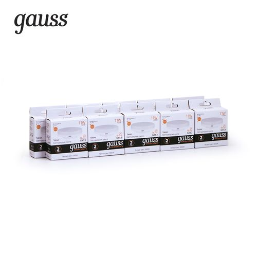 Лампа GAUSS Elementary GX53 11W 810lm 3000K LED, фото
