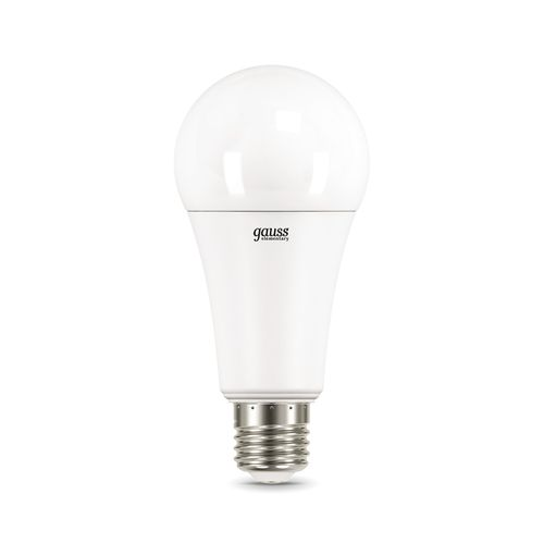 Лампа GAUSS ELEMENTARY A67 30W 2320lm 3000K E27 LED, вид