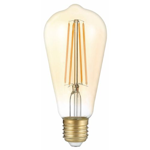 Лампа Gauss Filament ST64 8W 740lm 2400К Е27 golden LED 1/10/40, фото