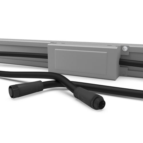 Линейный светодиодный прожектор Gauss 24W 4000K 175-245V 1000*50*40 IP65 LED, фотография