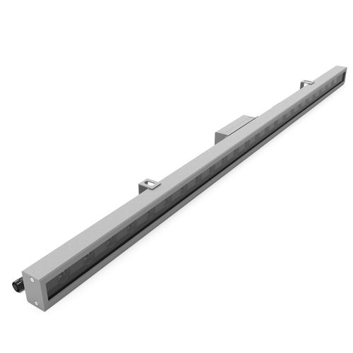 Линейный светодиодный прожектор Gauss 24W 4000K 175-245V 1000*50*40 IP65 LED, детальное фото