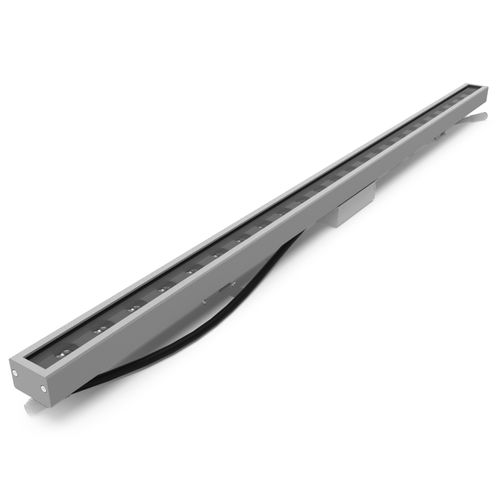 Линейный светодиодный прожектор Gauss 24W 4000K 175-245V 1000*50*40 IP65 LED, детальное фото