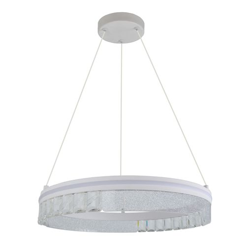 Люстра Платлинг 40W LED 220 V белая, картинка