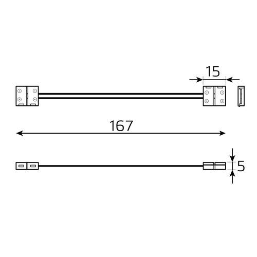 Набор коннекторов Gauss Basic для LED-Ленты - 10 mm 5050 IP20, фотография