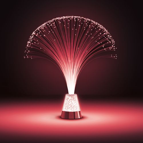 Настольный светильник Gauss 1W RGB FIBER LIGHT 3xAAA 315mm белый LED 1/12, детальное фото