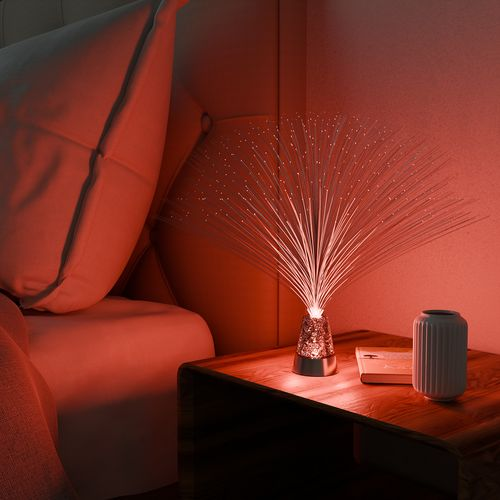 Настольный светильник Gauss 1W RGB FIBER LIGHT 3xAAA 315mm белый LED 1/12, фотография