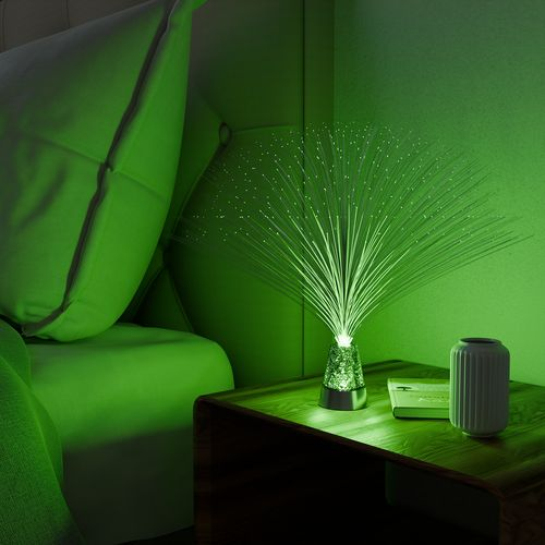 Настольный светильник Gauss 1W RGB FIBER LIGHT 3xAAA 315mm белый LED 1/12, картинка