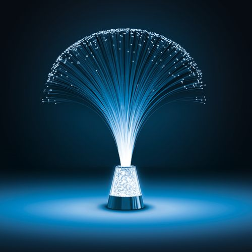 Настольный светильник Gauss 1W RGB FIBER LIGHT 3xAAA 315mm белый LED 1/12, вид