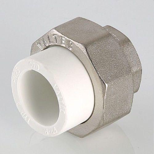 Муфта разъёмная полипропиленовая VALTEC 3/4" х 25 мм, фото