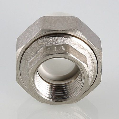 Муфта разъёмная полипропиленовая VALTEC 3/4" х 25 мм, детальное фото