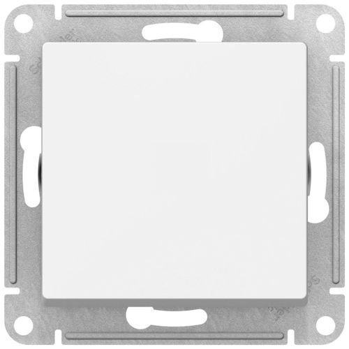 Переключатель 1-клавишный Schneider Electric Atlas Design ATN000161 белый, вид