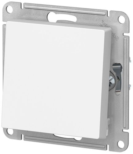 Переключатель 1-клавишный Schneider Electric Atlas Design ATN000161 белый, фото