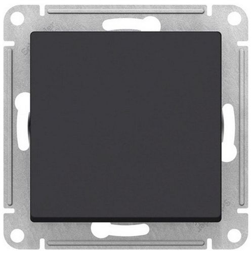 Переключатель 1-клавишный Schneider Electric Atlas Design ATN001071 карбон, вид