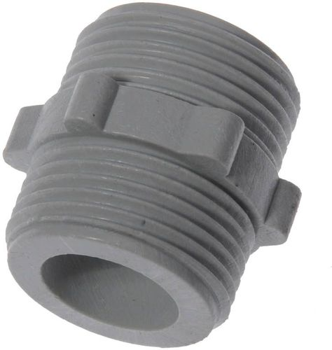 Ниппель (бочонок) 3/4" н/н пластмассовый, MP-У, изображение