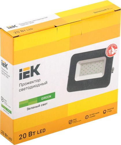 Уличный прожектор IEK СДО 07-20G IP65, вид