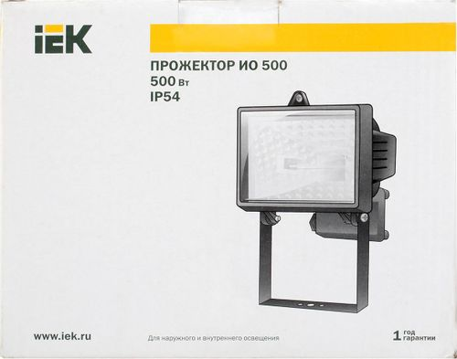 Уличный прожектор IEK ИО500 IP54, вид
