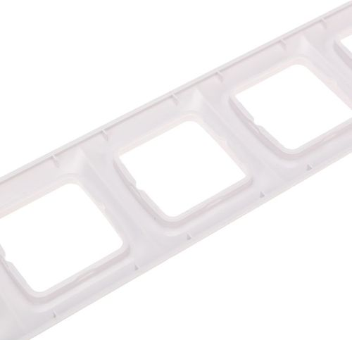 Рамка 5 постов Kranz DEA белый, фото