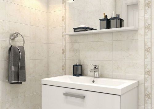 Раковина встраиваемая Cersanit COMO UM-COM50/1 50 см, крупный план