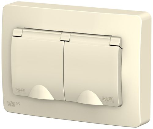 Розетка электрическая Schneider Electric BLANCA BLNRS441122 молочный, фотография