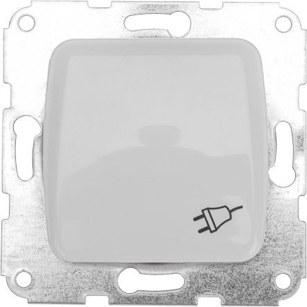 Розетка электрическая Kranz DEA KR-78-0213 белый, вид