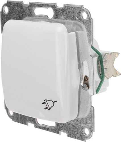 Розетка электрическая Kranz DEA KR-78-0213 белый, картинка