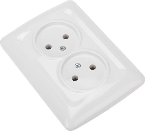 Розетка электрическая Kranz DEA KR-78-0217 белый, фото