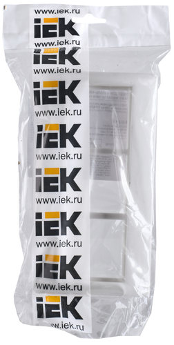 Рамка 3 поста IEK Праймер CKK-40D-RSU6-075-K01 белый, фотография