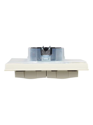 Розетка электрическая IEK BRITE BR-R26-16-44-K10-F бежевый, вид