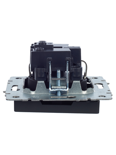 Розетка электрическая IEK BRITE BR-R11-16-K53 графит, фотография
