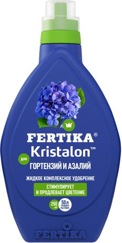 Удобрение FERTIKA Кристалон для гортензий и азалий 250 мл, крупный план