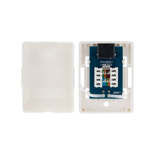 Розетка RJ-45 REXANT 03-0132 белый, изображение