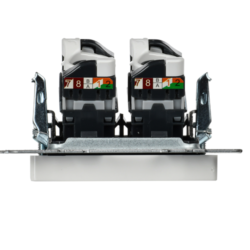 Розетка RJ-45 IEK BRITE BR-K20-1-K01 белый, фотография